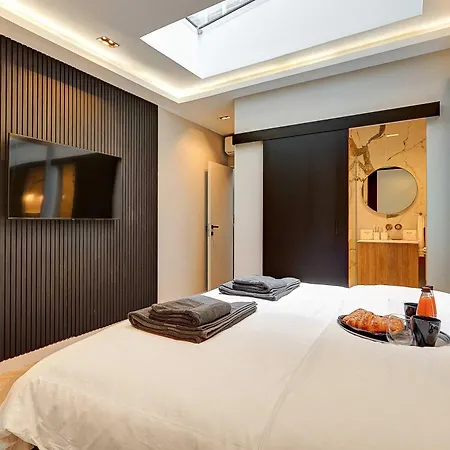 Elegant With Ac - 3br-10p- Le Marais Parigi